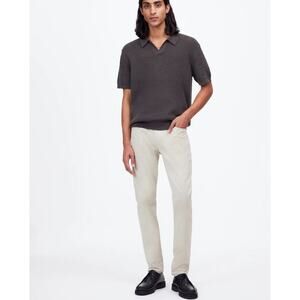NWT Madewell The Athletic Allday Slim Pant In Form Grey Size 32x30